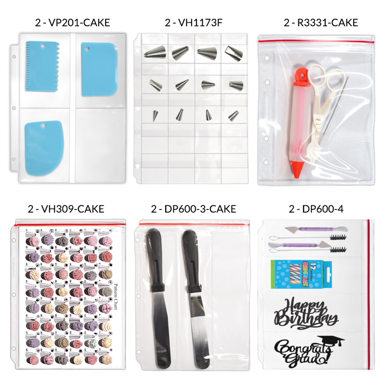 StoreSMART - Culinary Supply Storage Variety Pack - 12 pieces